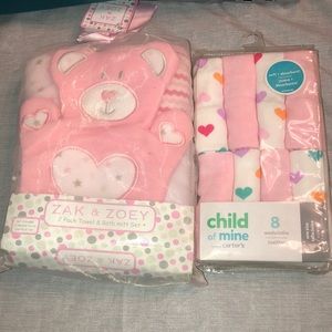 WASHCLOTHES//TOWEL SET